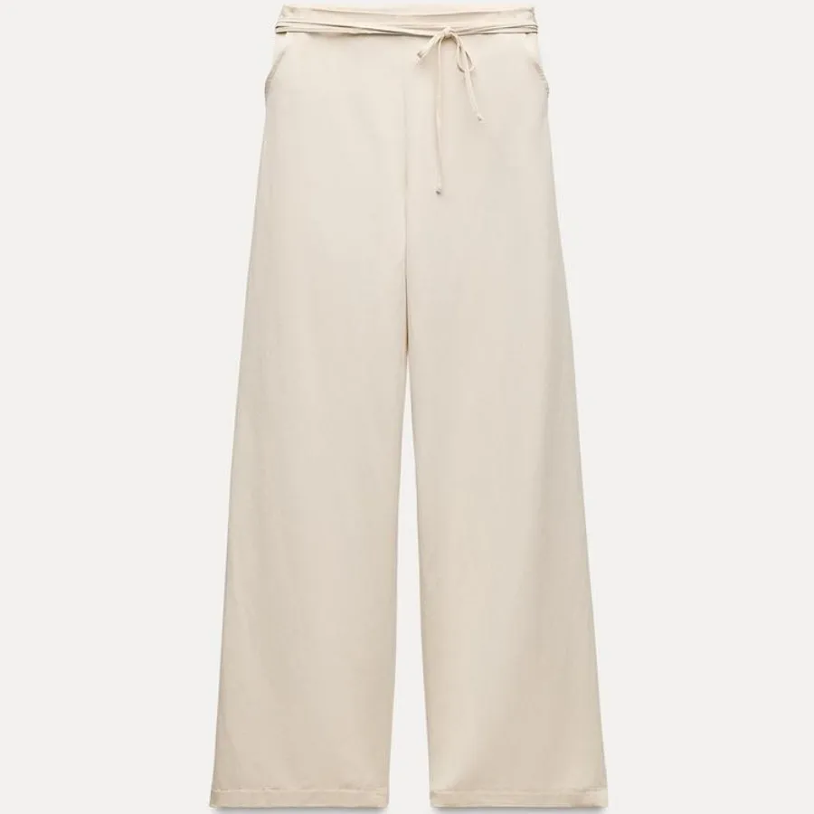 شلوار لینن زارا