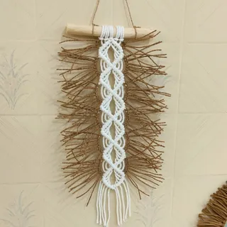 دیوارکوب مکرومه