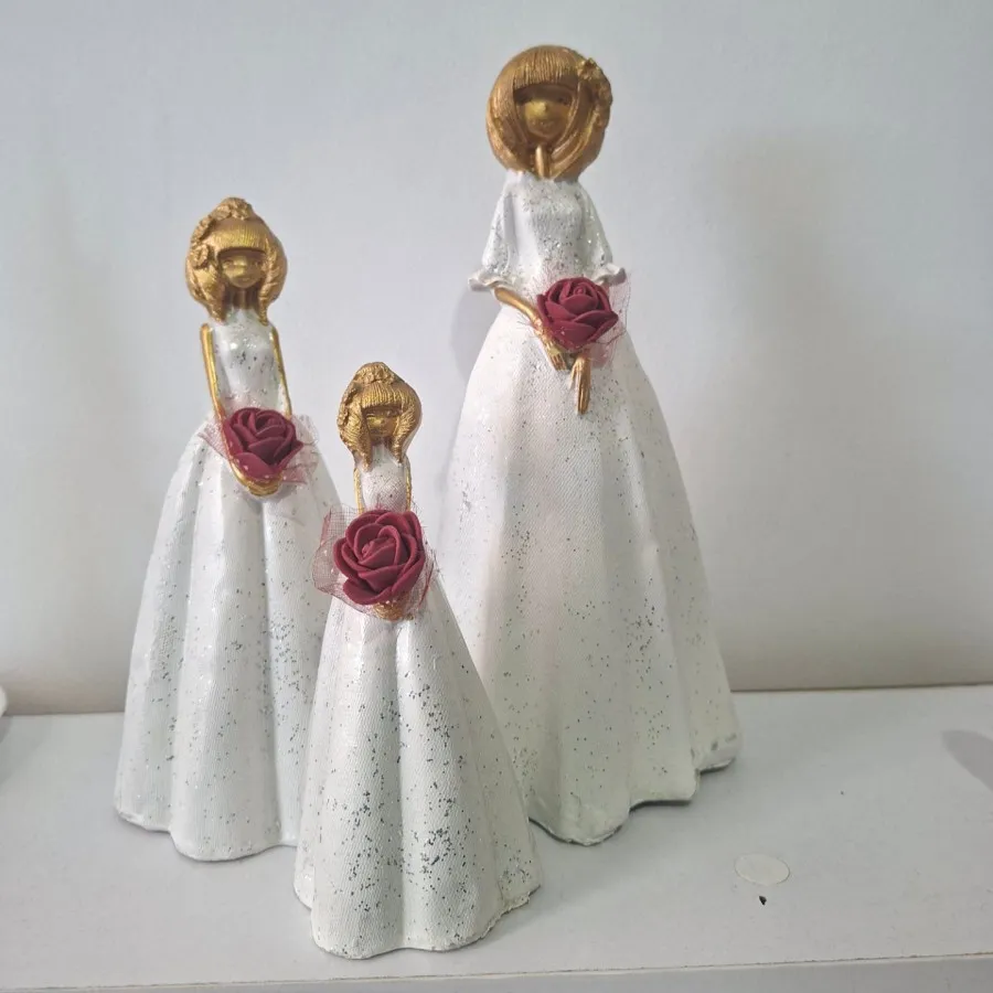 مجسمه عروس 3 تایی