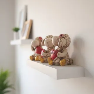 مجسمه 3 عددی گوسفند