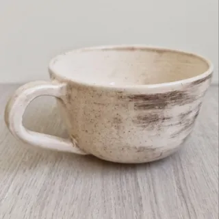 سوپ یا سالاد خوری  سفالی