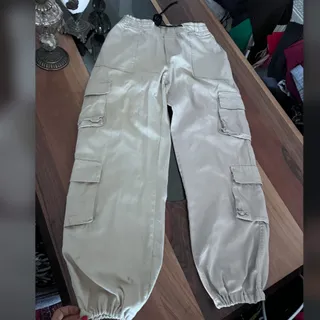 شلوار کتان کارگو‌وارداتی