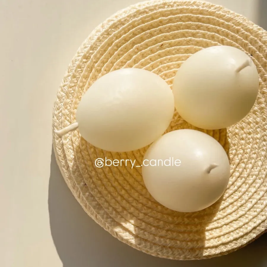 شمع تخم مرغی