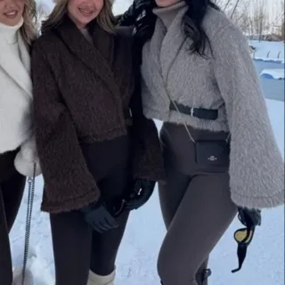 کت خز روسی گرگی