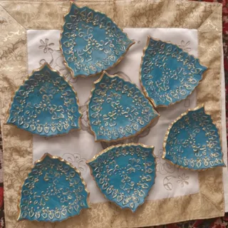 ظرف هفت سین 7 عدد سفال