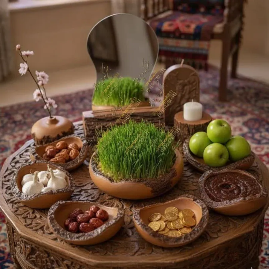 هفتسین زیبای تنه درختی