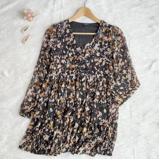 پیراهن حریر پلنگی اسمارا