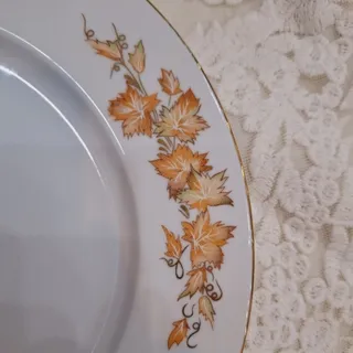 بشقاب  برگ پاییزی