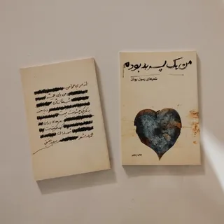 دو عدد کتاب شعر معاصر