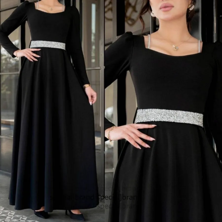 پیراهن مجلسی پوشیده