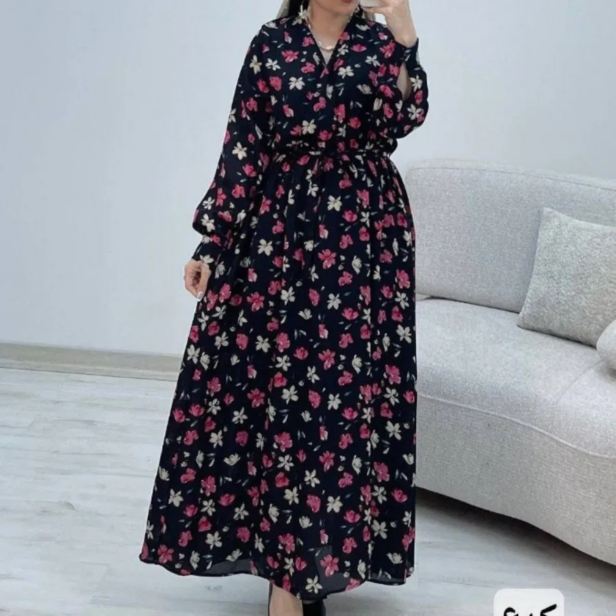 پیراهن ساحلی حریر