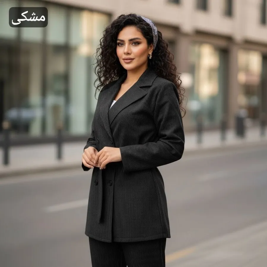 ست مانتو کتی و شلوار دلتا