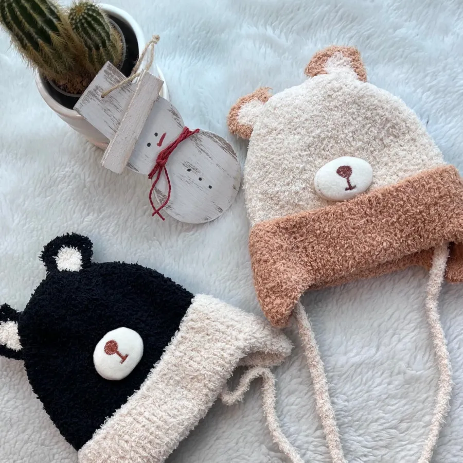 کلاه دو لایه بچه گونه تدی