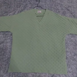 مانتو شومیز سبز