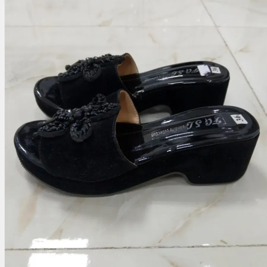 صندل زنانه مشکی