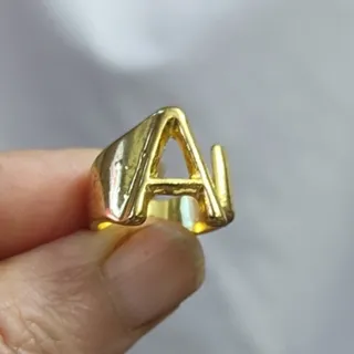 انگشتر حرف A
