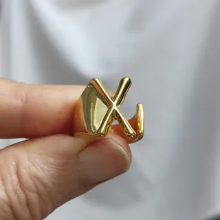 X انگشتر حرف