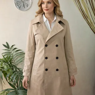 بارانی کتان اسپرت