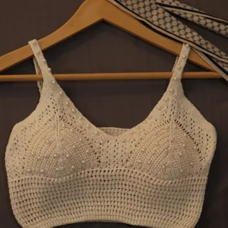 نیمتنه ترک مرواریدی