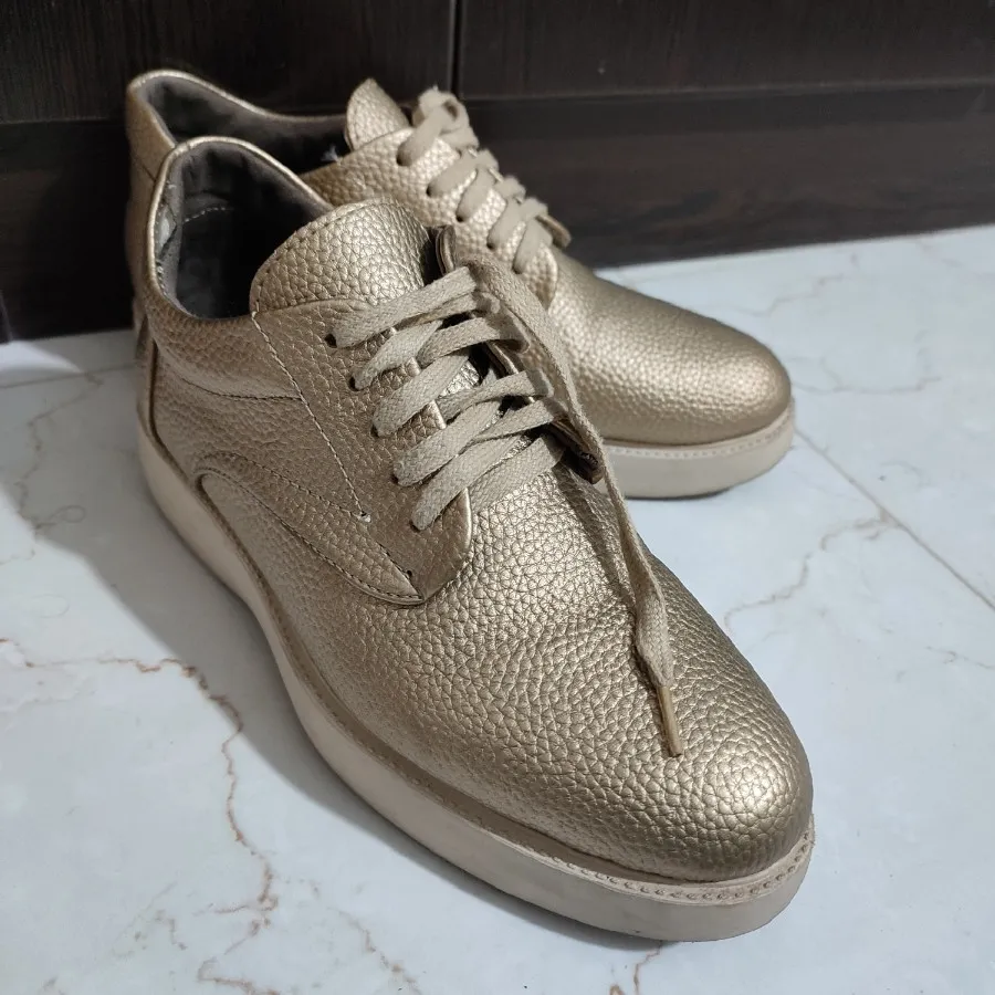 کفش کتانی تمام چرم