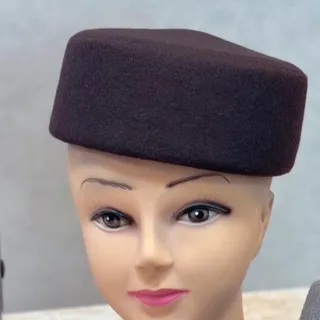 کلاه پیلباکس نمدی