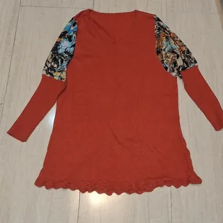 بلوزبافت نارنجی