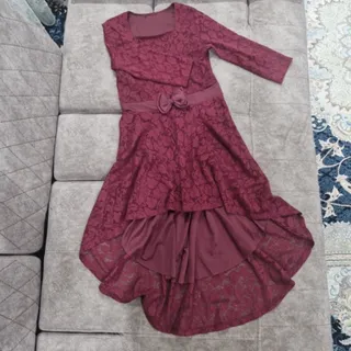 پیراهن توری مجلسی