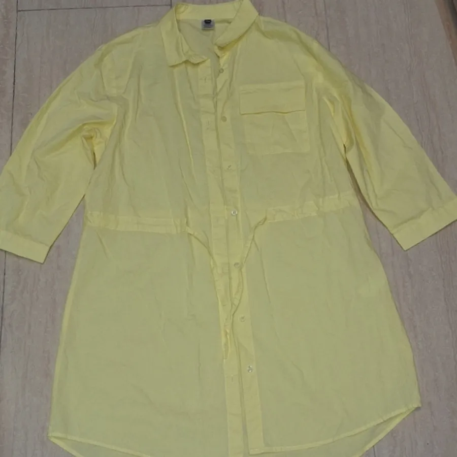 مانتو زرد رنگ