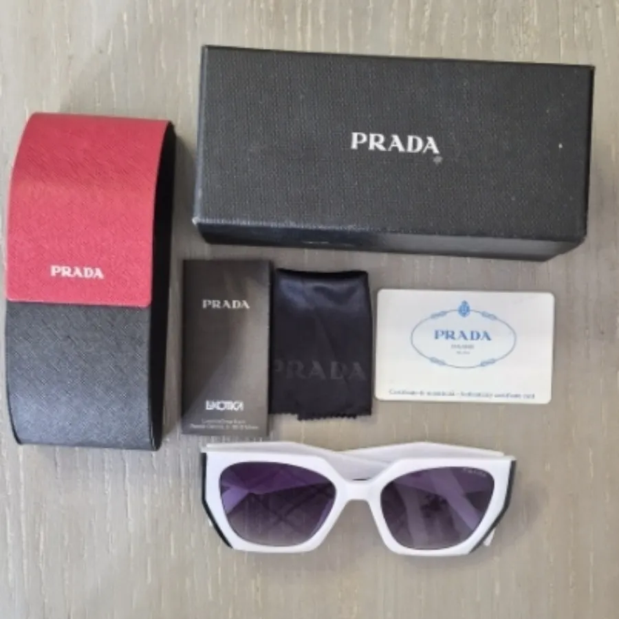 عینک prada با پک اورجینال