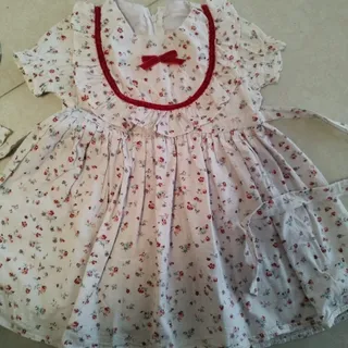 پیراهن نخ پنبه  دخترانه