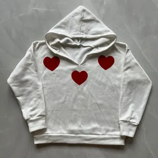 هودی سفید خیلی دلبر