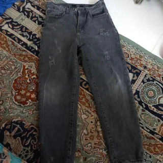 شلوار جین ذغالی