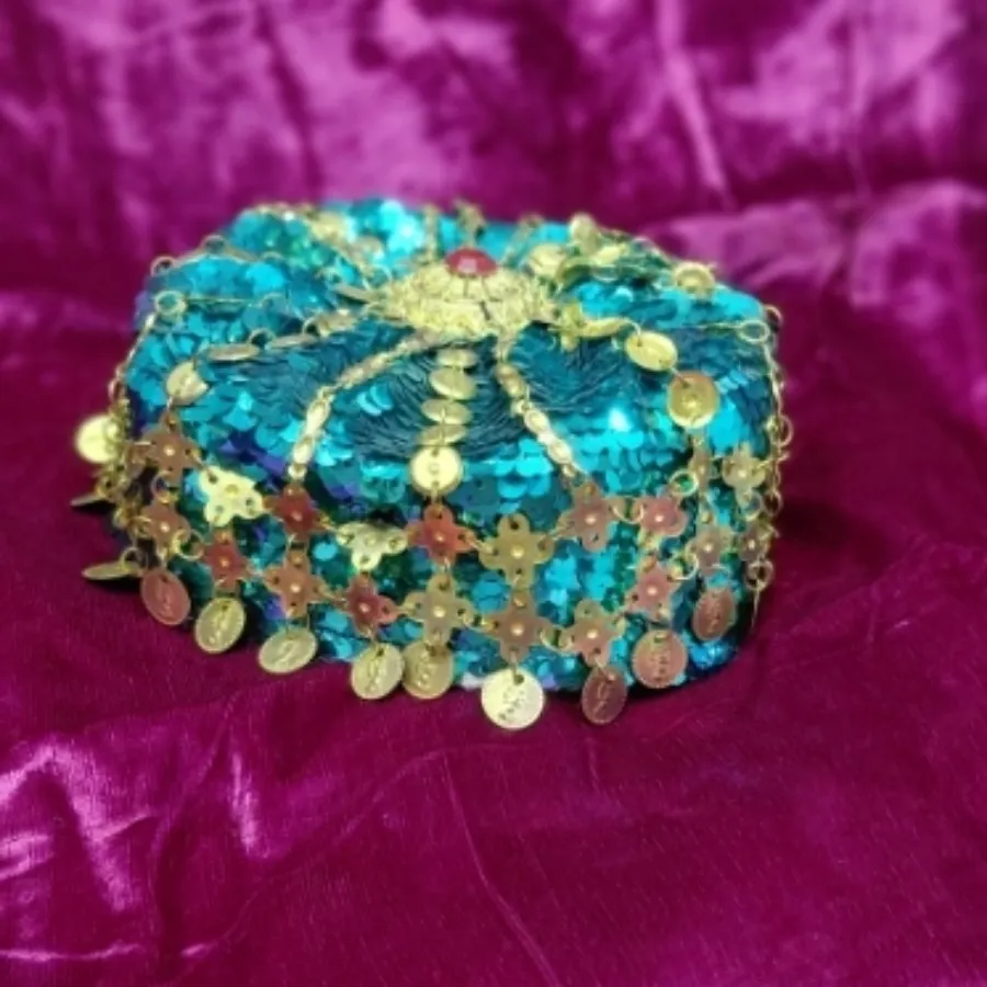 کلاه سنتی پولکی