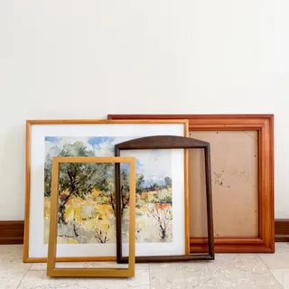 4 عدد قاب چوبی