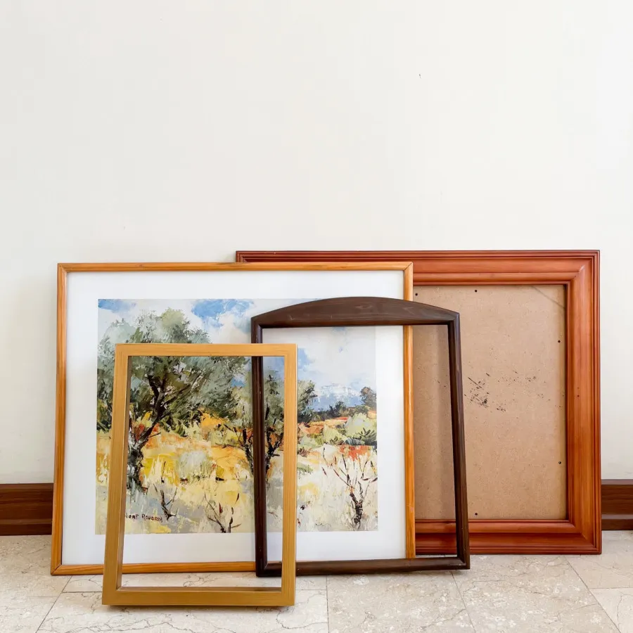 4 عدد قاب چوبی