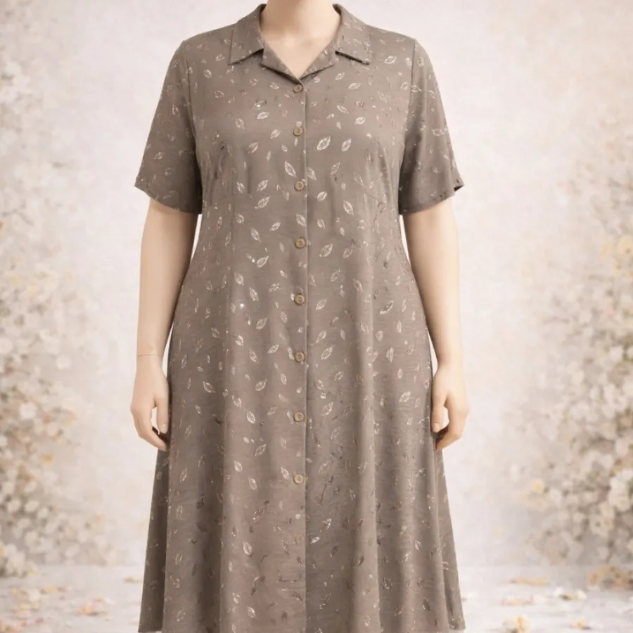 پیراهن برگ طلا