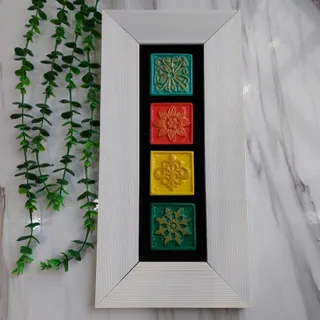 قاب عکس طرح کاشی