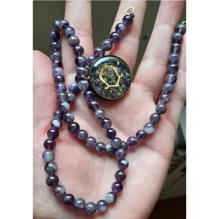 گردنبند سنگ آمتیست