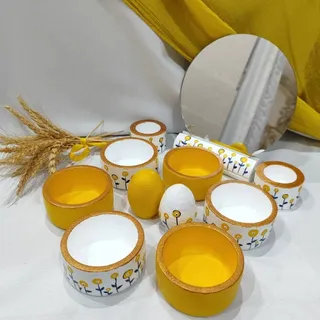 هفتسین طرح گل زرد