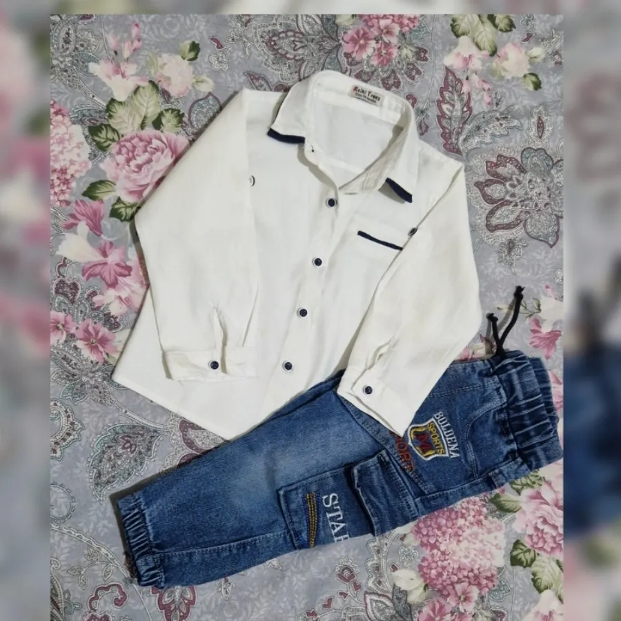 ست بلوز شلوار جین