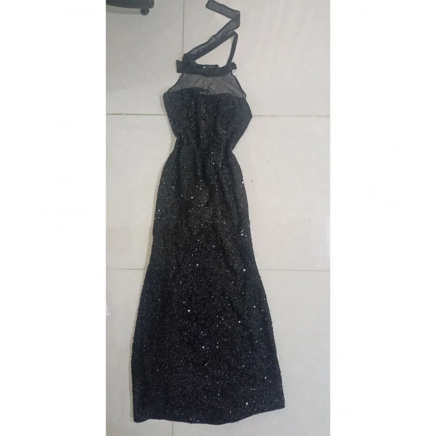 پیراهن مجلسی پولکی