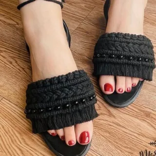 صندل مکرومه