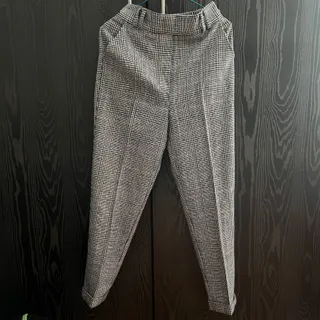 شلوار پشمی چهارخونه