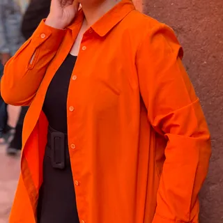 شومیز نارنجی