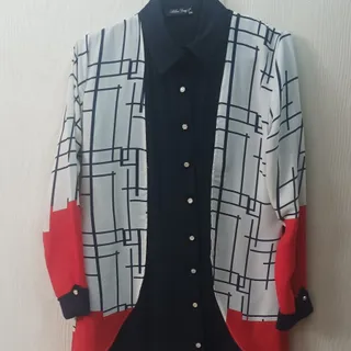 شومیز تونیک دو تکه