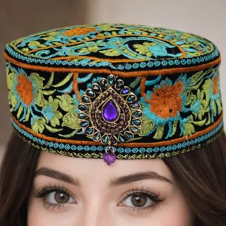 کلاه سوزن دوزی سنتی