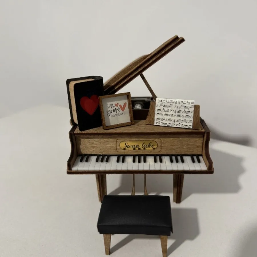 جعبه موزیکال پیانو