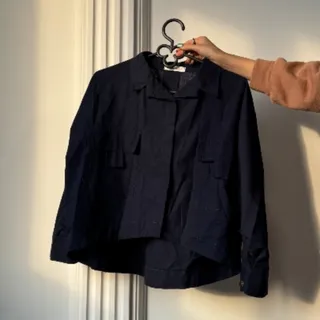 شومیز سرمه ای