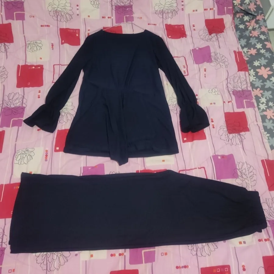 ست شومیز شلوار کرپ