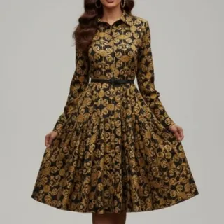 پیراهن یا مانتو زنانه